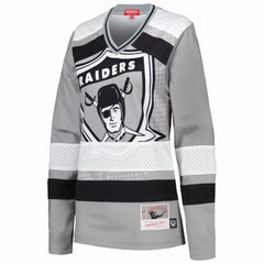 NFL Las Vegas Raiders Women's Big Face 7.0 Long Sleeve Jersey T-Shirt