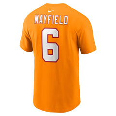 NFL Tampa Bay Buccaneers Baker Mayfield Player Name & Number T-Shirt