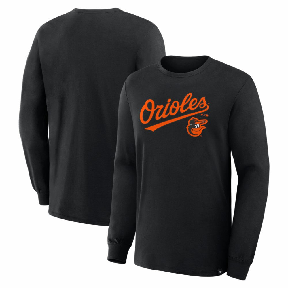 Baltimore Orioles Lock-Up Legacy Long Sleeve T-Shirt - Black