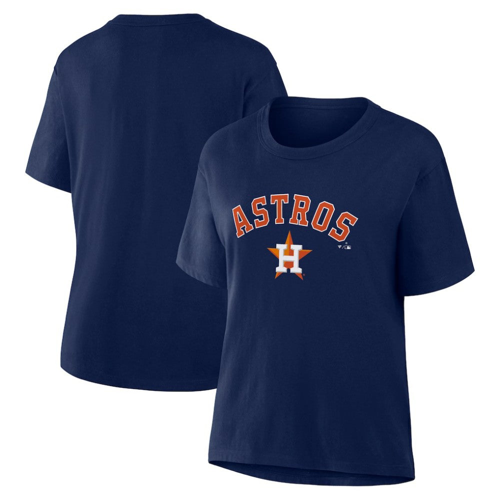 Houston Astros Women's Lockup Legacy T-Shirt - Navy