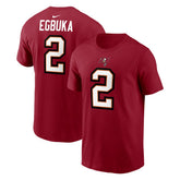 NFL Tampa Bay Buccaneers Emeka Egbuka Player Name & Number T-Shirt