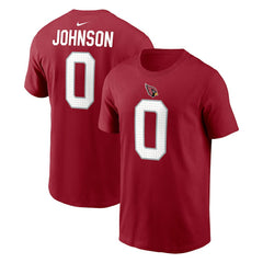 NFL Arizona Cardinals Will Johnson Player Name & Number T-Shirt