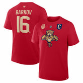 Aleksander Barkov Florida Panthers Fanatics 2026 NHL Winter Classic Authentic Stack Name & Number T-Shirt