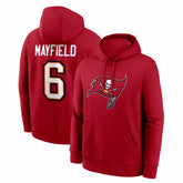 NFL Tampa Bay Buccaneers Baker Mayfield Player Name & Number Fleece Hoodie