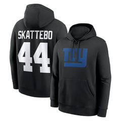 NFL New York Giants Cam Skattebo Player Name & Number Fleece Hoodie