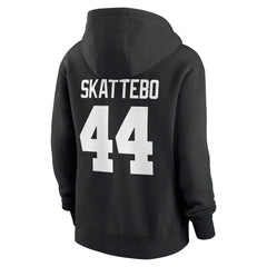 NFL New York Giants Cam Skattebo Women's Player Name & Number Fleece Hoodie