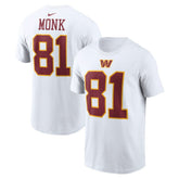 NFL Washington Commanders Art Monk Retired Player Name & Number T-Shirt