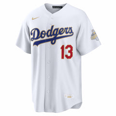 Max Muncy Los Angeles Dodgers 2026 Gold Collection Stadium Jersey - White | Nike