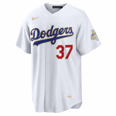Teoscar Hernández Los Angeles Dodgers 2026 Gold Collection Stadium Jersey - White | Nike