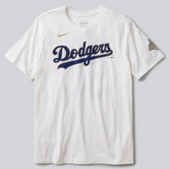 Freddie Freeman Los Angeles Dodgers 2026 Gold Collection Name & Number T-Shirt - White | Nike