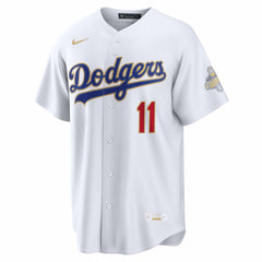 Roki Sasaki Los Angeles Dodgers 2026 Gold Collection Stadium Jersey - White | Nike