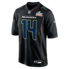 NFL Seattle Seahawks Sam Darnold Super Bowl LX Patch Carbon Fashion Game Jersey