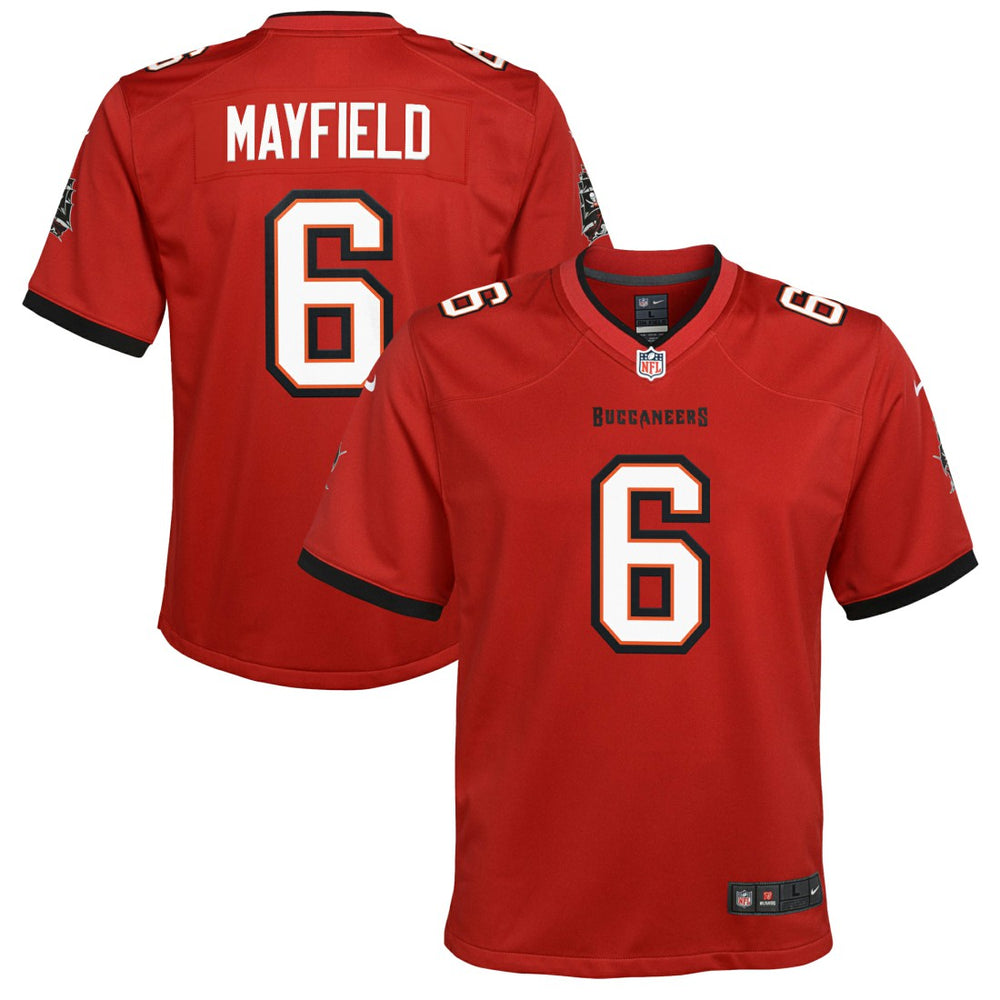 NFL Tampa Bay Buccaneers Baker Mayfield Youth Game Jersey
