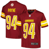 NFL Washington Commanders Daron Payne Youth Game Jersey