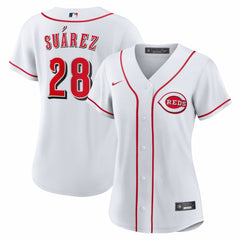 Eugenio Suárez Cincinnati Reds Women's Home Replica Jersey - White | Nike