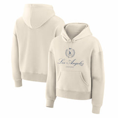 Los Angeles Dodgers Women's Legacy Fleece Hoodie - Cream