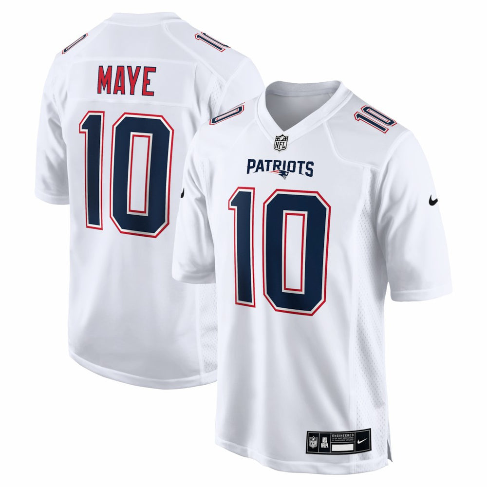 NFL New England Patriots Drake Maye Game Jersey