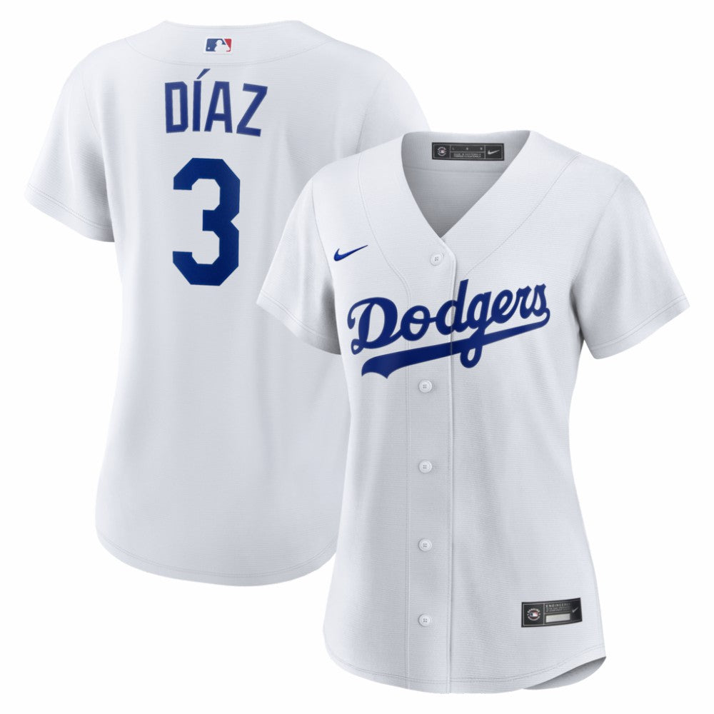 Edwin Díaz Los Angeles Dodgers Women's Home Replica Jersey - White | Nike