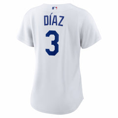 Edwin Díaz Los Angeles Dodgers Women's Home Replica Jersey - White | Nike