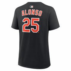 Pete Alonso Baltimore Orioles Women's Name & Number T-Shirt - Black | Nike