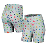 Los Angeles Dodgers Terez Women's TLC Rainbow Shorts - Gray