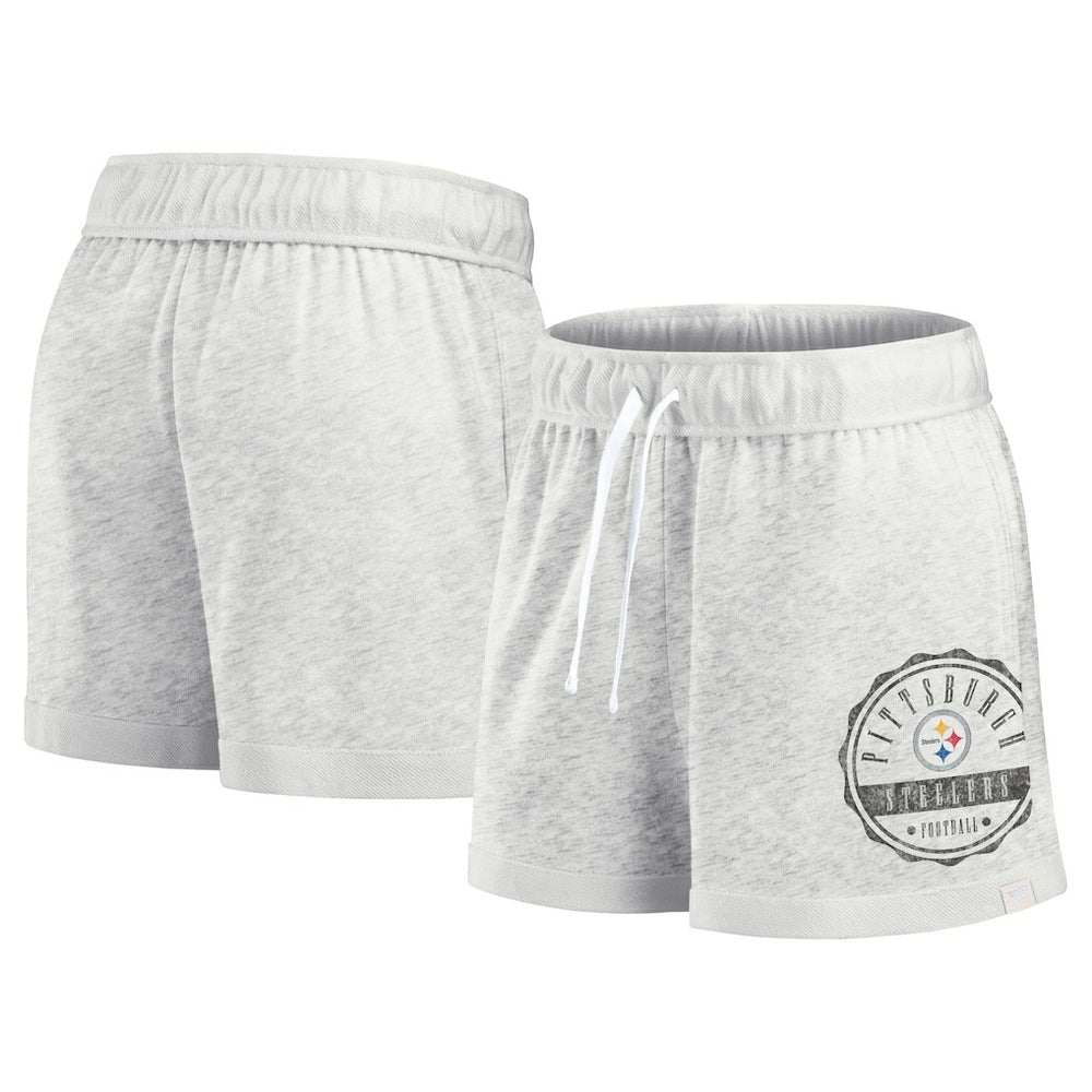 NFL Pittsburgh Steelers Women's Vintage Badge Shorts