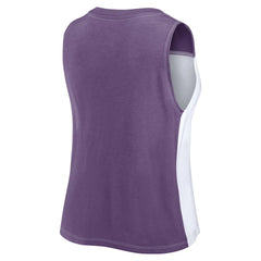 NFL Baltimore Ravens Women's Script Color Block Tank Top