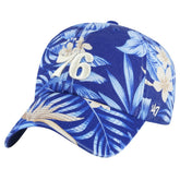 Philadelphia 76ers '47 Tropicalia Floral Clean Up Adjustable Hat - Royal | 47 brand on sale
