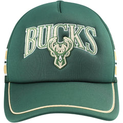 Milwaukee Bucks '47 Sidebrand Stripes Trucker Adjustable Hat - Hunter Green | 47 brand cheap