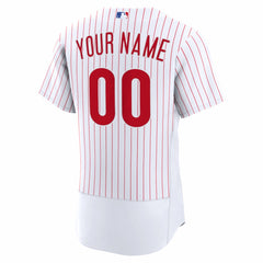 Philadelphia Phillies Home Authentic Custom Jersey - White | Nike