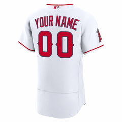Los Angeles Angels Home Authentic Custom Jersey - White | Nike