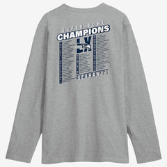 NFL Seattle Seahawks Super Bowl LX Champions Best Teammates Roster Long Sleeve T-Shirt