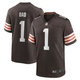 NFL Cleveland Browns Number 1 Dad Game Jersey