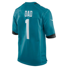 NFL Jacksonville Jaguars Number 1 Dad Game Jersey