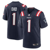 NFL New England Patriots Number 1 Dad Game Jersey
