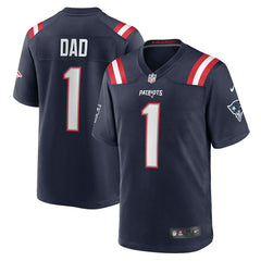 NFL New England Patriots Number 1 Dad Game Jersey