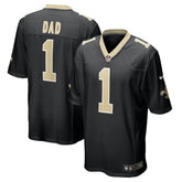 NFL New Orleans Saints Number 1 Dad Game Jersey