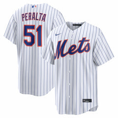 Freddy Peralta New York Mets Home Replica Jersey - White | Nike