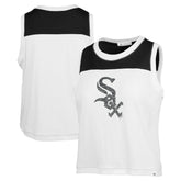 Chicago White Sox Women's Premier Zoey Waist Length Tank Top - White | 47 brand