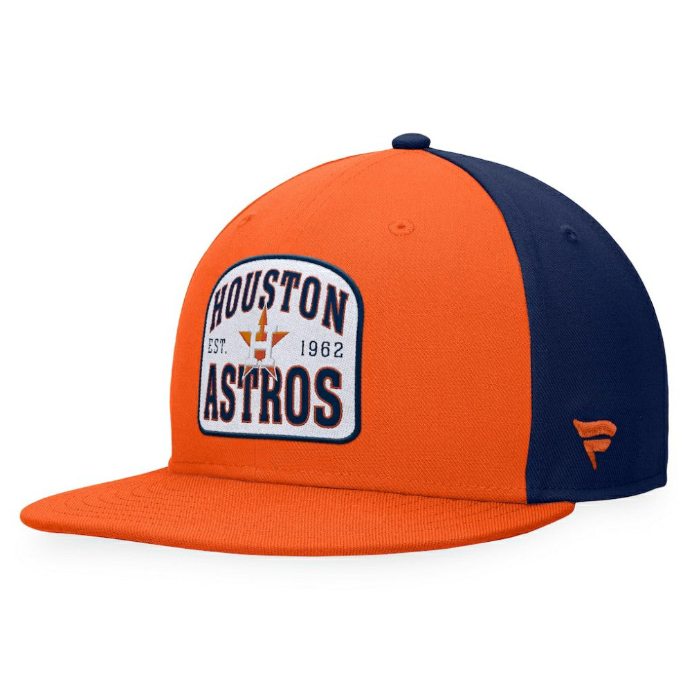 Houston Astros Cycle Snapback Hat - Orange/Navy