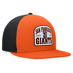 San Francisco Giants Cycle Snapback Hat - Orange/Black