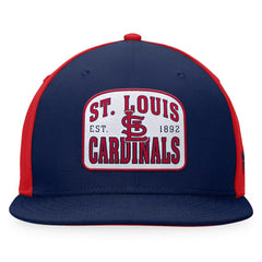 St. Louis Cardinals Cycle Snapback Hat - Navy/Red