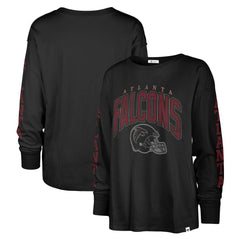 NFL Atlanta Falcons '47 Women's Tom Cat Lightweight Long Sleeve T-Shirt