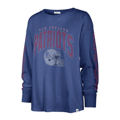 NFL New England Patriots '47 Women's Tom Cat Lightweight Long Sleeve T-Shirt