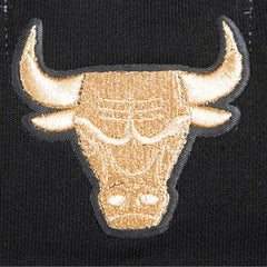 Chicago Bulls Pro Standard Women's Glam Cropped Pullover Sweatshirt - Black for sale
