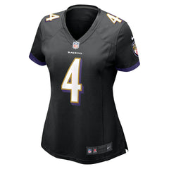 NFL Baltimore Ravens Zay Flowers Women's Alternate Game Jersey