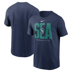 Seattle Mariners Scoreboard T-Shirt - Navy | Nike