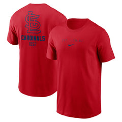 St. Louis Cardinals Large Logo Back Stack T-Shirt - Red | Nike
