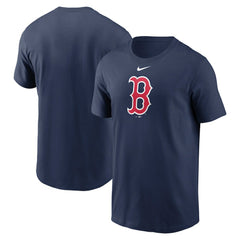 Boston Red Sox Fuse Large Logo T-Shirt - Navy | Nike