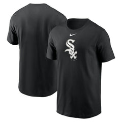 Chicago White Sox Fuse Large Logo T-Shirt - Black | Nike